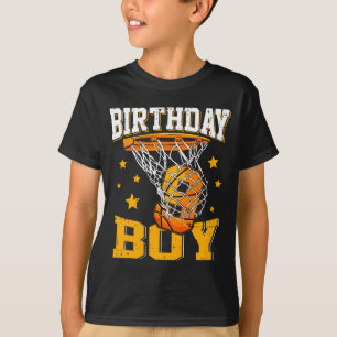 T-shirt Garçon d'anniversaire de 9 ans 9 ans Basketball 