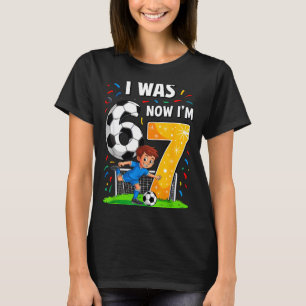 T-shirt Garçon d'anniversaire j'avais 6 ans maintenant j'a