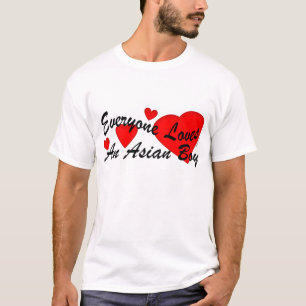 T-shirt Garçon d'Asiatique d'amours