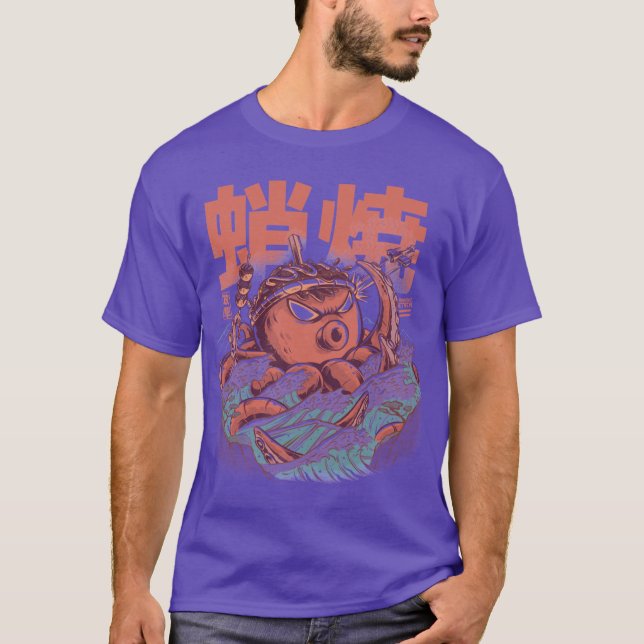 T-shirt Garçon d'attaque Takoyaki (Devant)