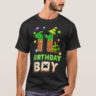 T-shirt Garçon de 11 ans, vidéo de jeu pixel niveau 11
