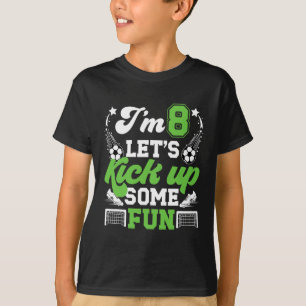 T-shirt Garçon de 8 ans pour un anniversaire de soccer Jou