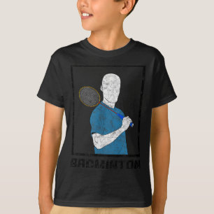 T-shirt Garçon de badminton raquette sport homme coups