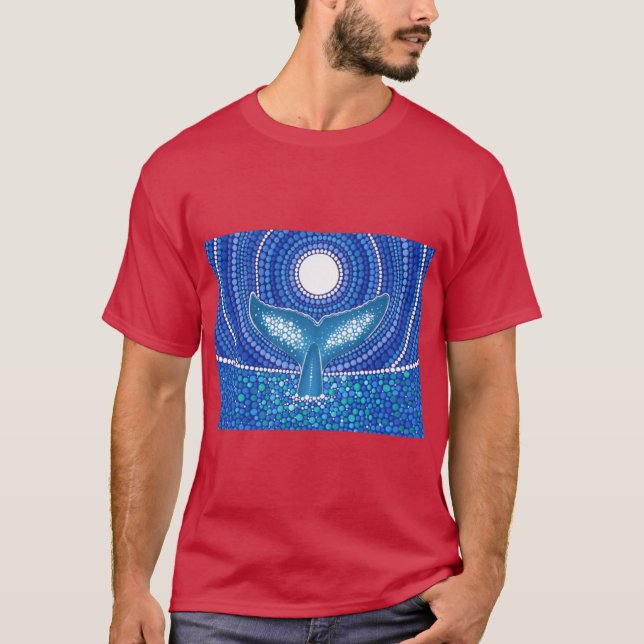 T-shirt Garçon de baleine (Devant)