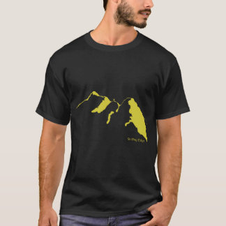T-shirt garçon de bordure de marche