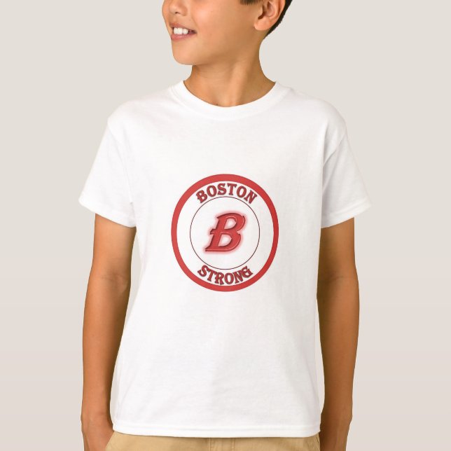 T-shirt garçon de Boston Strong Boy (Devant)