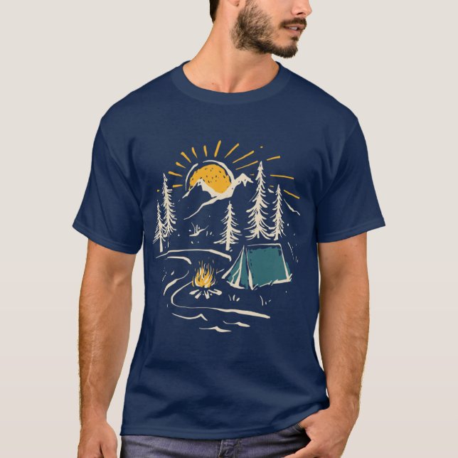 T-shirt Garçon de camp (Devant)