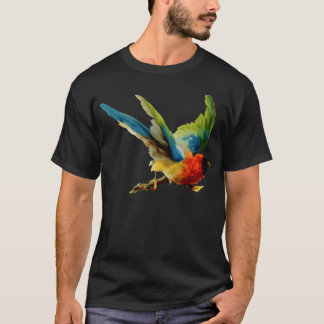 T-shirt garçon de couleur oiseau