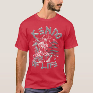 T-shirt Garçon de kendo arts martiaux japonais