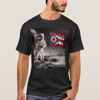 T-shirt garçon de l'atterrissage sur la Lune en Ohio