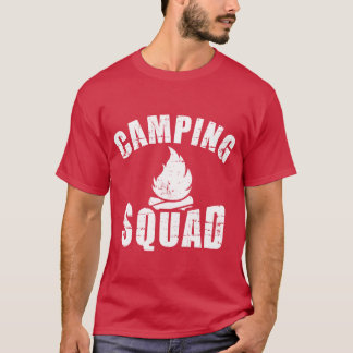 T-shirt Garçon de l'équipe de camping