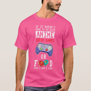T-shirt Garçon de merch Otaku d'anime de jeu