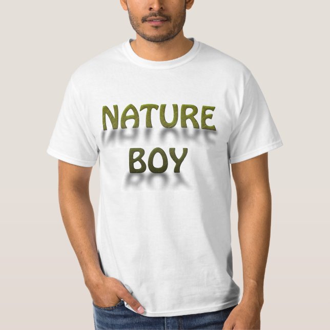 T-shirt Garçon de nature (Devant)