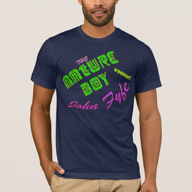 T-shirt Garçon de nature John Fyfe (Devant)
