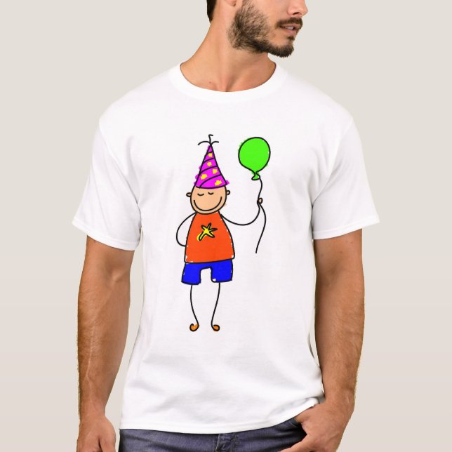 T-shirt Garçon de partie (Devant)