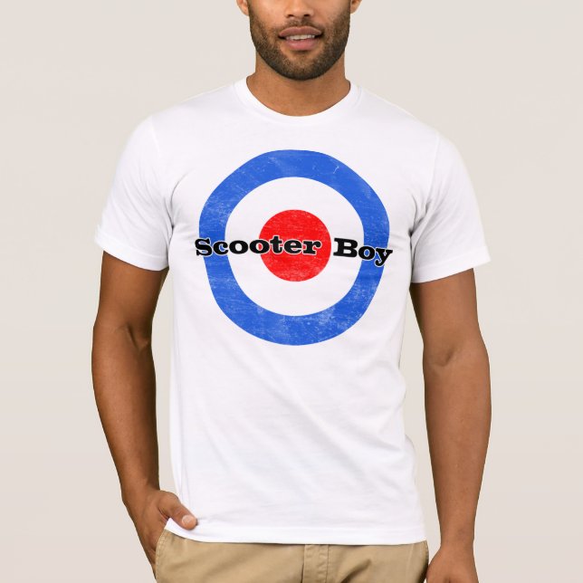 T-shirt Garçon de scooter (Devant)