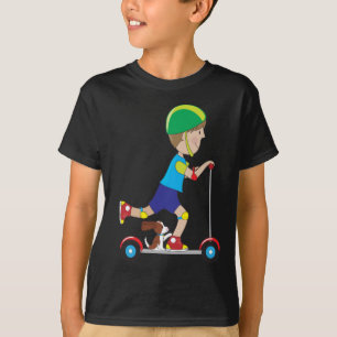 T-shirt Garçon de scooter
