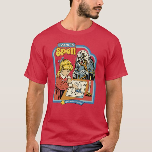 T-shirt Garçon de sort d'apprentissage (Devant)