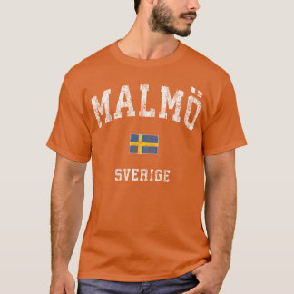 T-shirt Garçon de sport athlétique Malmo Suède Sverige