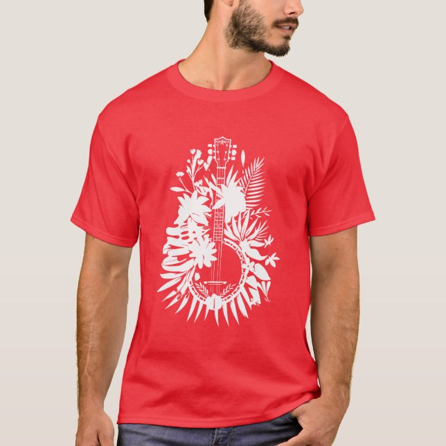 T-shirt Garçon de style dessin animé Banjo (Devant)