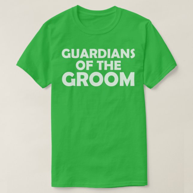 T-shirt Garçon d'honneur enterrement de vie de garçon (Design devant)