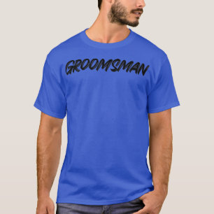 T-shirt Garçon d'honneur noir