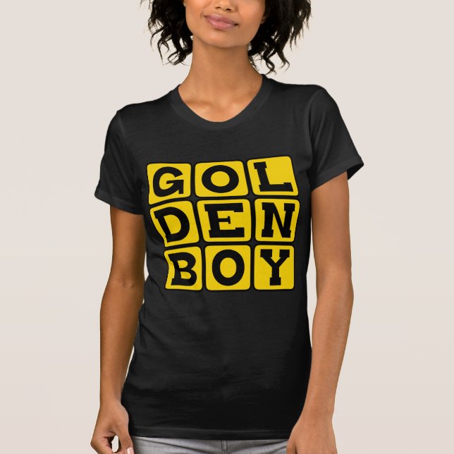 T-shirt Garçon d'or (Devant)