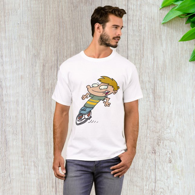 T-shirt Garçon drôle à monocycle (Créateur téléchargé)