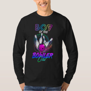 T-shirt Garçon Du Bowler Girl Correspondant Family Bowling