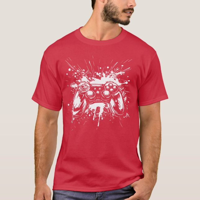 T-shirt Garçon du contrôleur de jeu (Devant)