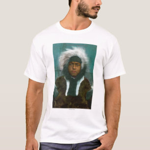 T-shirt Garçon esquimau appelé "Menadelook "