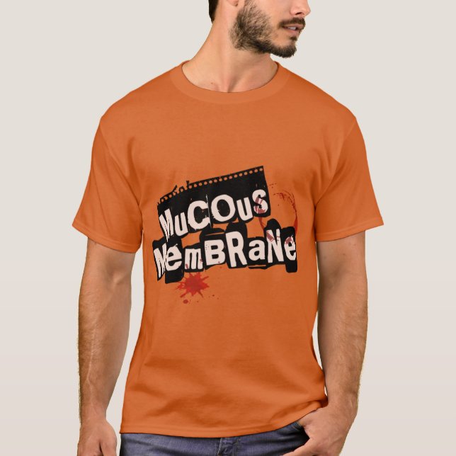 T-shirt Garçon fille Membrane MuqueuseBLANC (Devant)