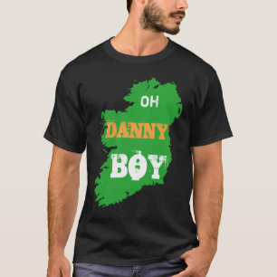 T-shirt Garçon frais de Danny de St Patrick avec la carte