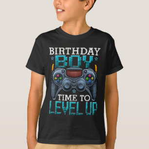 T-shirt Garçon Il est temps de passer au niveau supérieur 