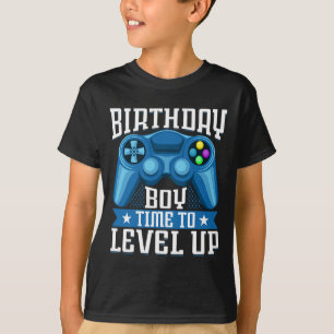 T-shirt Garçon Il est temps de passer au niveau supérieur