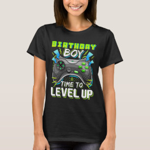 T-shirt Garçon Il est temps de passer au niveau supérieur