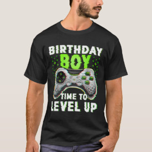 T-shirt Garçon Il est temps de passer au niveau supérieur