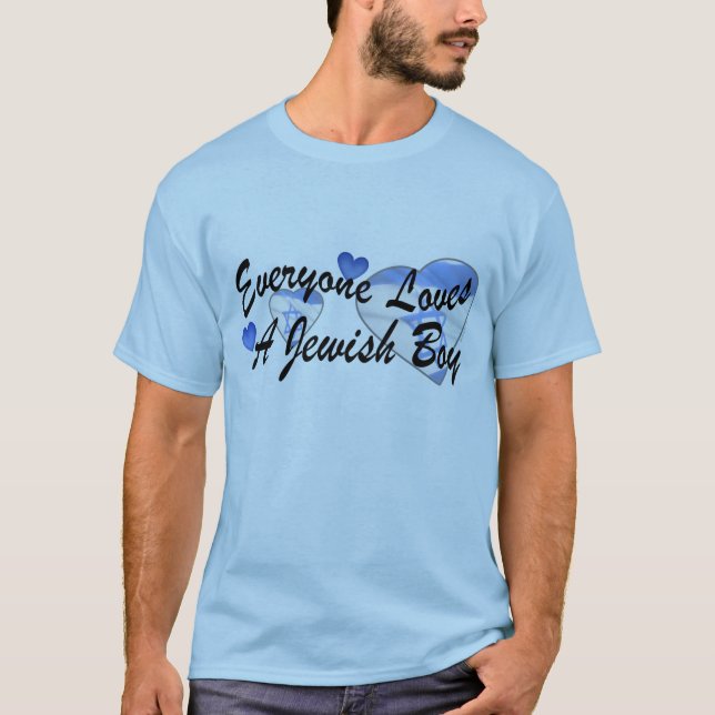 T-shirt Garçon juif d'amours I (Devant)