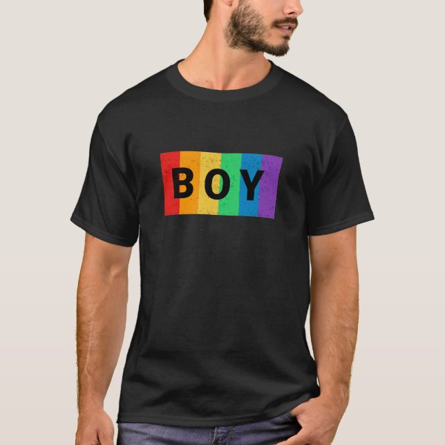 T-shirt garçon LGBT (Devant)