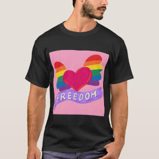 T-shirt Garçon Liberté Amour
