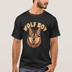 T-shirt Garçon Loup Vêtements Enfants Loups Jeunesse Enfan