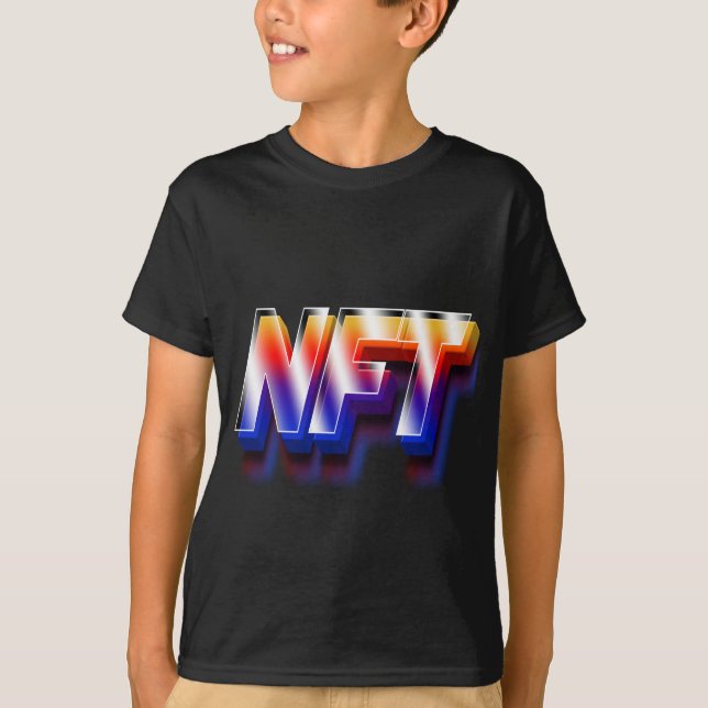 T-shirt garçon NFT (Devant)