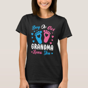 T-shirt Garçon Ou Fille Grand-Mère Vous Aime Genre Bébé Ro