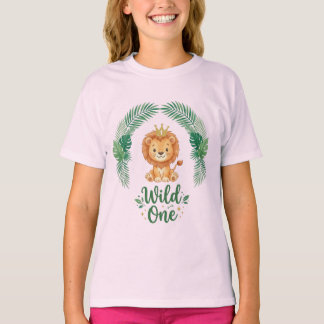 T-shirt Garçon ou fille pour le premier anniversaire, cour