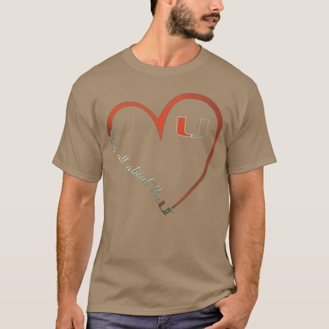 T-shirt Garçon ouragans de Miami (Devant)