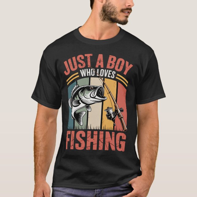 T-shirt garçon pêcheur (Devant)