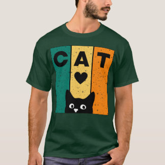 T-shirt Garçon qui aime les chats