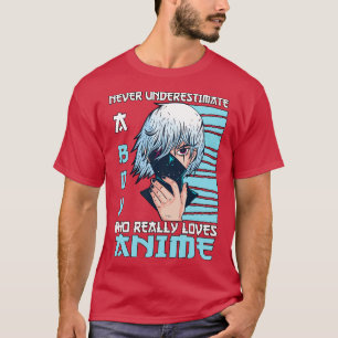 T-shirt Garçon Qui Aime Vraiment Merch Cosplay Otaku Don