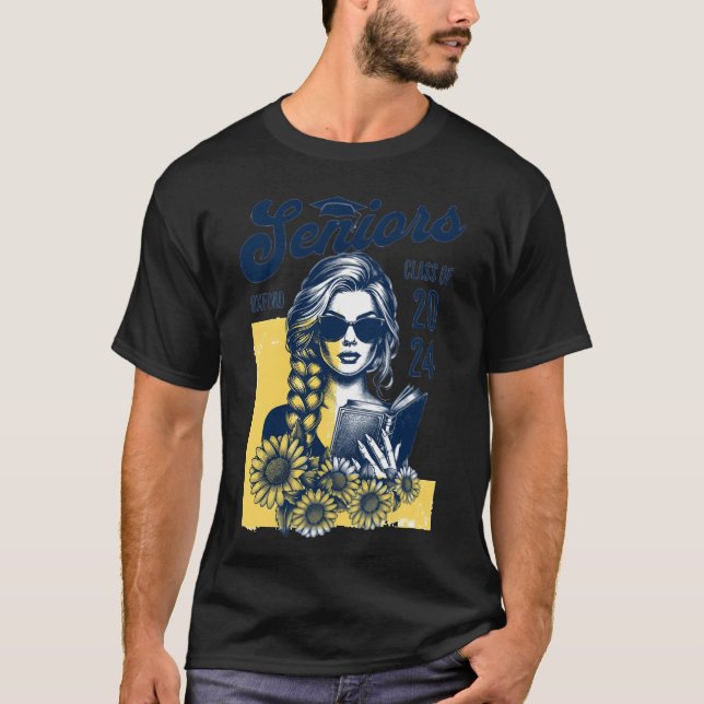 T-shirt Garçon seniors (Devant)