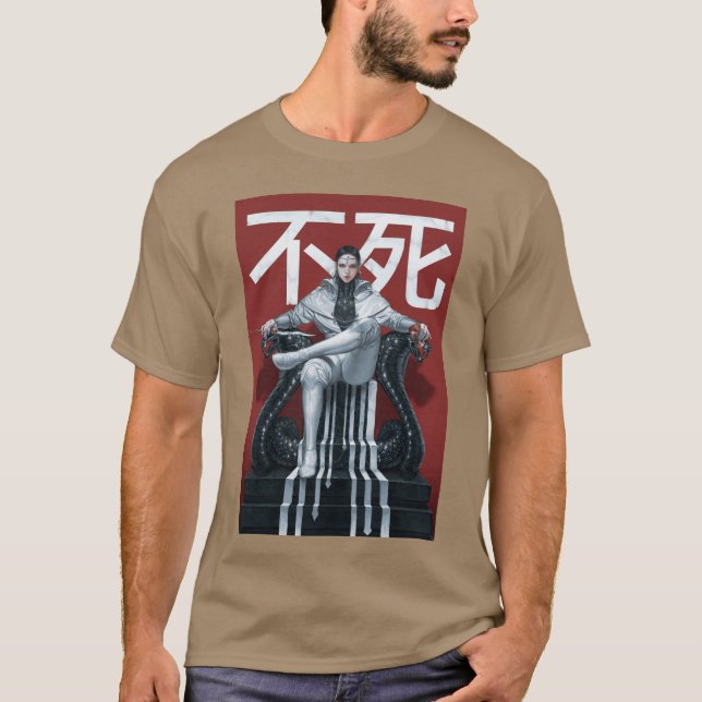 T-shirt Garçon serpent blanc (Devant)